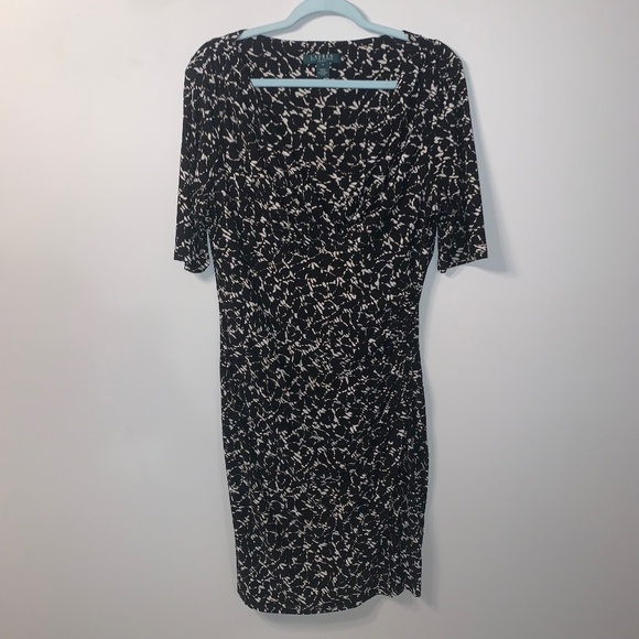 Lauren Ralph Lauren Midi Dress 14 - Picture 1 of 10